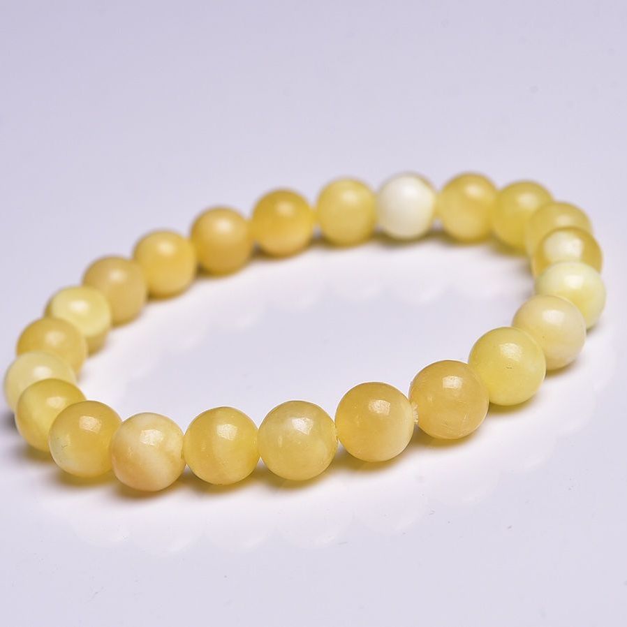 Natural Yellow Calcite Bracelet FengShui Items To Attract Wealth