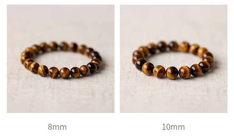 Natural Tiger Eye Stone Bracelet Increase The Magnetic Field Of Wealth Money Fortune And Enhance Leadership Energy