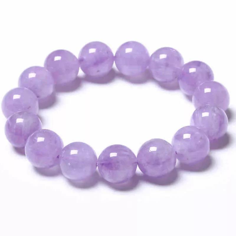 Natural Lavender Amethyst Bracelet FengShui Items To Attract Wealth Enhance Social Energy Magnetic Field